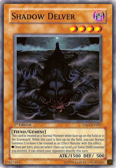 Shadow Delver [TAEV-EN027] Common Yu-Gi-Oh!