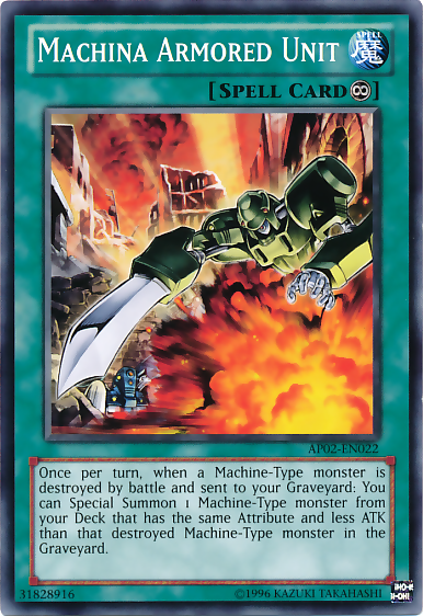 Machina Armored Unit [AP02-EN022] Common Yu-Gi-Oh!
