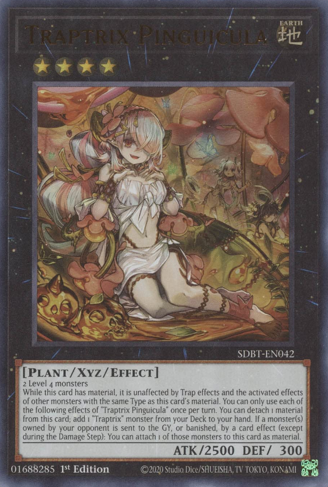 Traptrix Pinguicula [SDBT-EN042] Ultra Rare Yu-Gi-Oh!