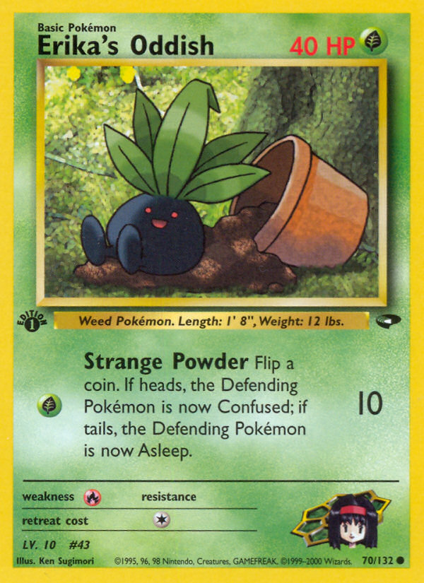 Erika's Oddish (70/132) [Gym Challenge 1st Edition] Pokémon