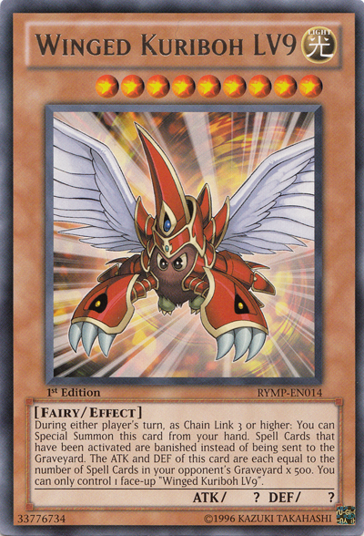 Winged Kuriboh LV9 [RYMP-EN014] Rare - Yugioh Cards For Your TCG Needs!