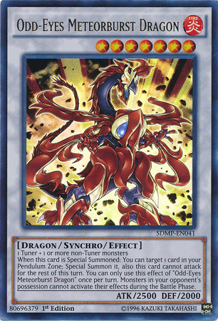 Odd-Eyes Meteorburst Dragon [SDMP-EN041] Ultra Rare Yu-Gi-Oh!