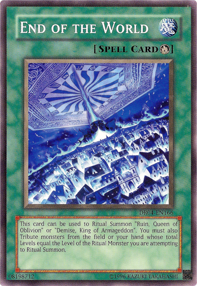 End of the World [DR04-EN166] Common Yu-Gi-Oh!