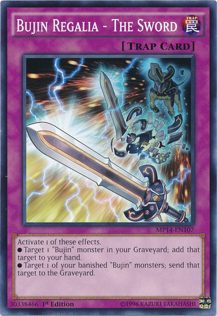 Bujin Regalia - The Sword [MP14-EN107] Common Yu-Gi-Oh!