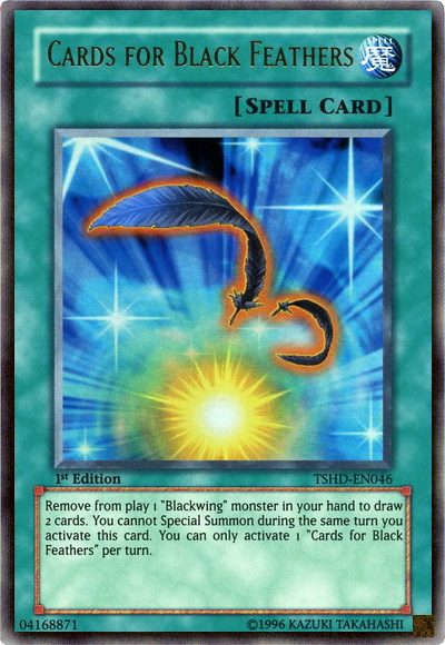 Cards for Black Feathers [TSHD-EN046] Ultra Rare Yu-Gi-Oh!