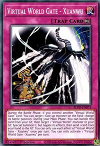 Virtual World Gate - Xuanwu [BLVO-EN075] Common Yu-Gi-Oh!