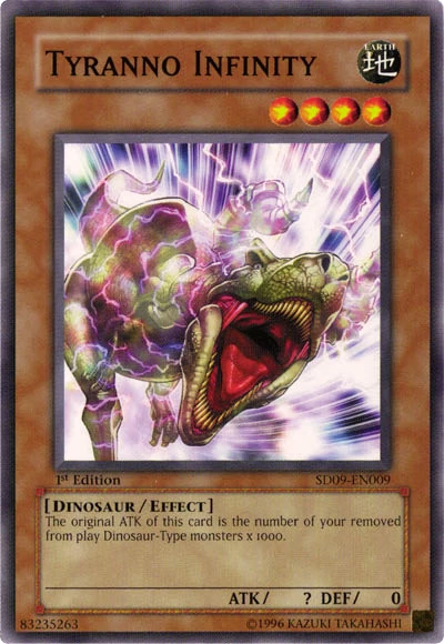 Tyranno Infinity [SD09-EN009] Common Yu-Gi-Oh!