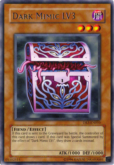 Dark Mimic LV3 [DR3-EN010] Rare Yu-Gi-Oh!