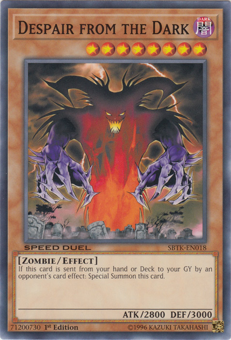 Despair from the Dark [SBTK-EN018] Common Yu-Gi-Oh!