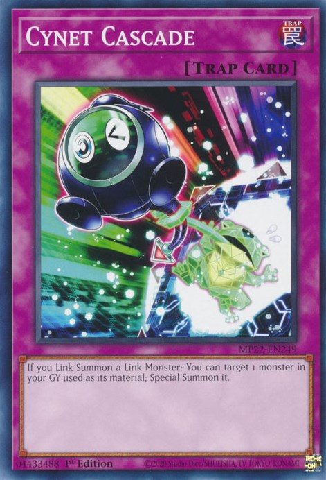 Cynet Cascade [MP22-EN249] Common Yu-Gi-Oh!