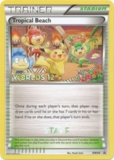 Tropical Beach (BW50) (Staff) [Black & White: Black Star Promos] Pokémon