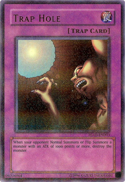 Trap Hole [HL03-EN003] Parallel Rare Yu-Gi-Oh!