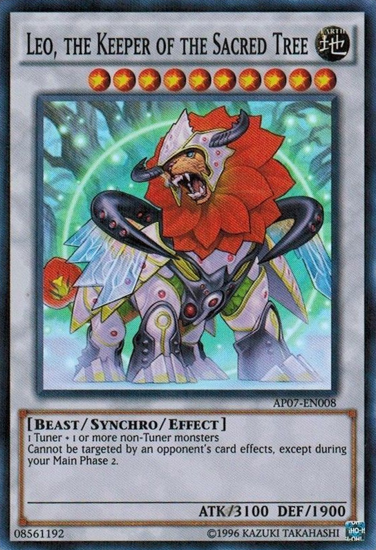 Leo, the Keeper of the Sacred Tree [AP07-EN008] Super Rare Yu-Gi-Oh!