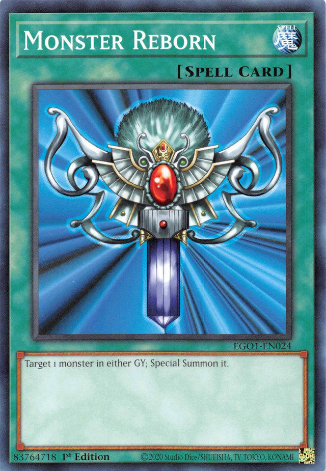 Monster Reborn [EGO1-EN024] Common Yu-Gi-Oh!