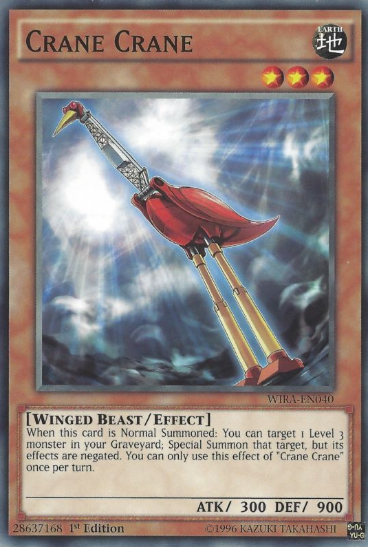 Crane Crane [WIRA-EN040] Common Yu-Gi-Oh!