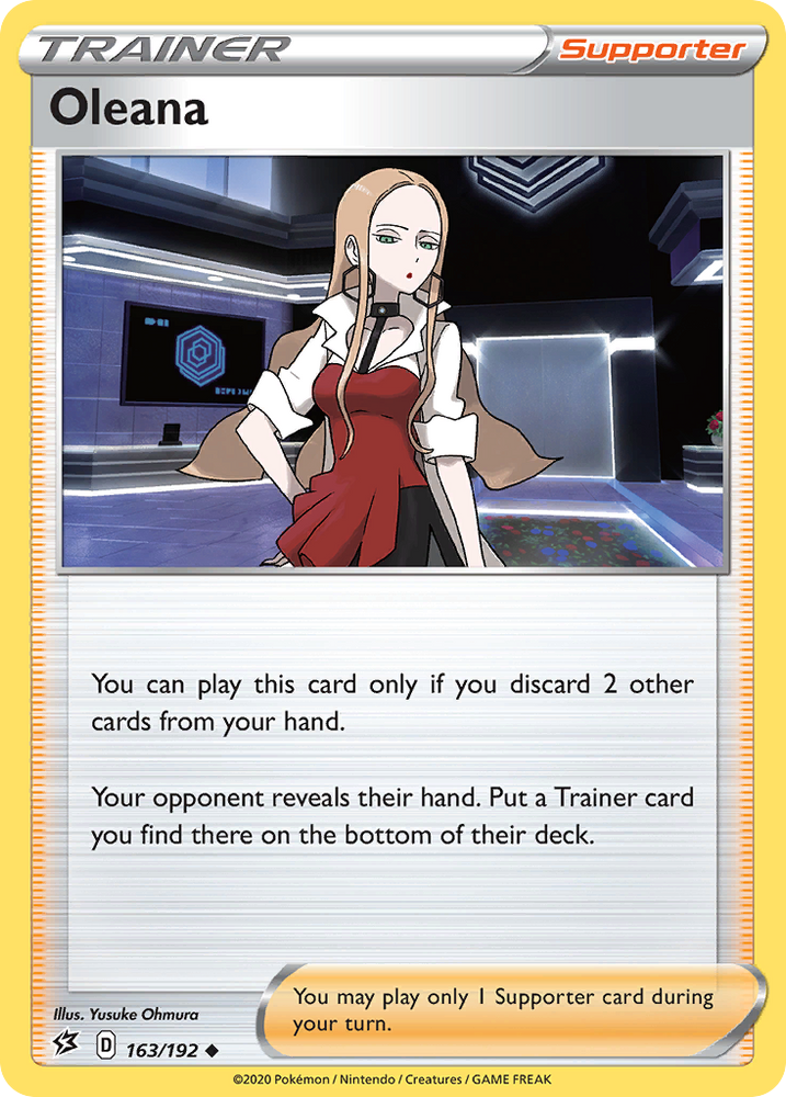 Oleana (163/192) [Sword & Shield: Rebel Clash] Pokémon
