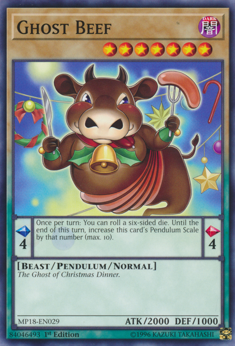 Ghost Beef [MP18-EN029] Common Yu-Gi-Oh!