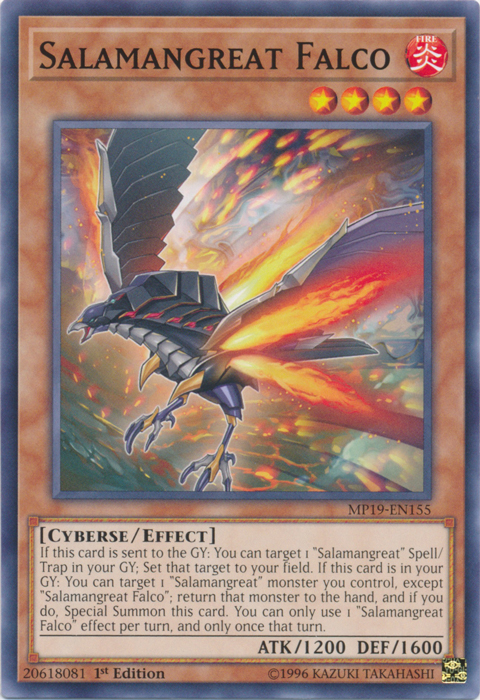 Salamangreat Falco [MP19-EN155] Common Yu-Gi-Oh!