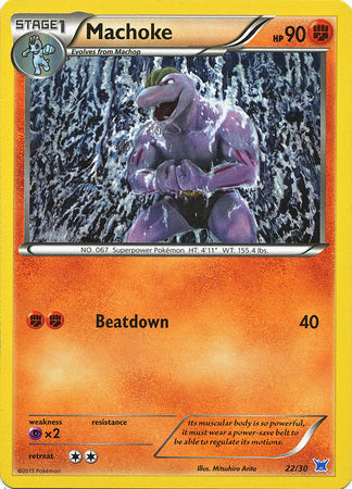 Machoke (22/30) [XY: Trainer Kit 2 - Latios] Pokémon