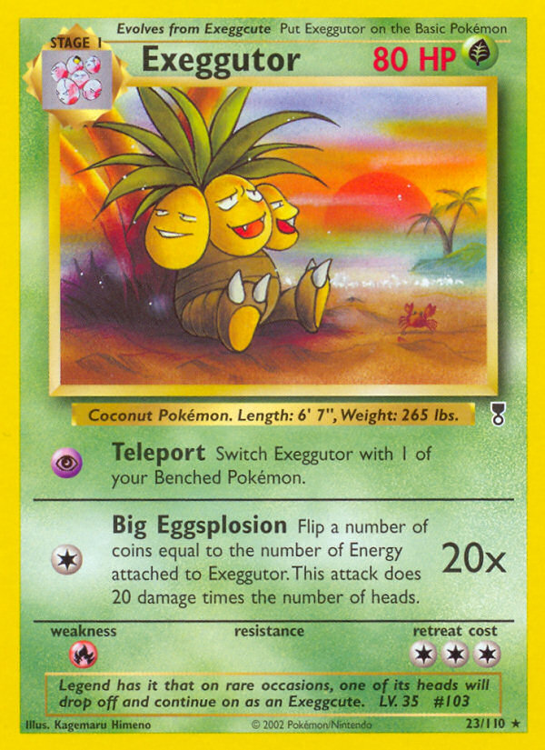 Exeggutor (23/110) [Legendary Collection] Pokémon