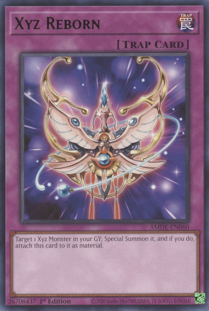 Xyz Reborn [AMDE-EN060] Rare Yu-Gi-Oh!