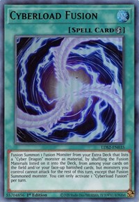 Cyberload Fusion (Green) [LDS2-EN035] Ultra Rare Yu-Gi-Oh!