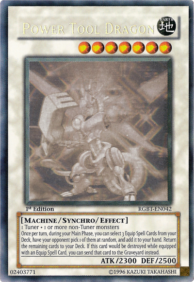 Power Tool Dragon [RGBT-EN042] Ultimate Rare Yu-Gi-Oh!