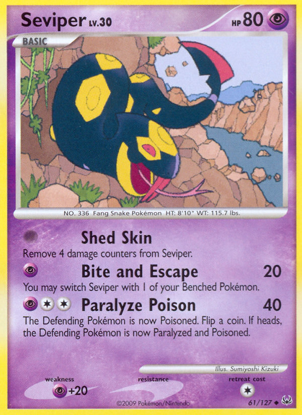 Seviper (61/127) [Platinum: Base Set] Pokémon