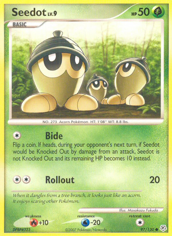 Seedot (97/130) [Diamond & Pearl: Base Set] Pokémon