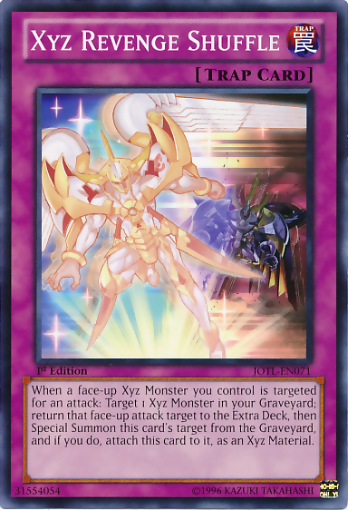 Xyz Revenge Shuffle [JOTL-EN071] Common Yu-Gi-Oh!