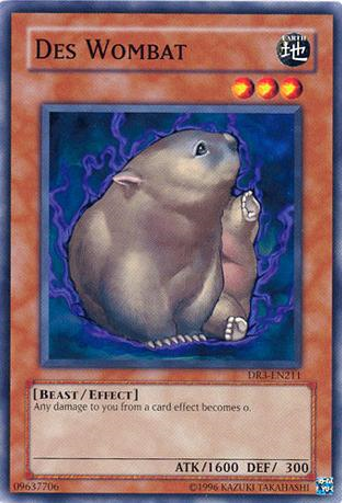 Des Wombat [DR3-EN211] Common Yu-Gi-Oh!