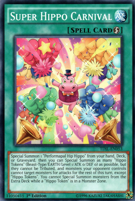 Super Hippo Carnival [TDIL-EN053] Common Yu-Gi-Oh!