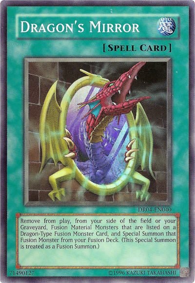 Dragon's Mirror [DR04-EN040] Super Rare Yu-Gi-Oh!