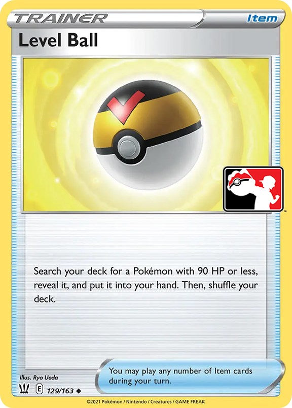 Level Ball (129/163) [Prize Pack Series One] Pokémon