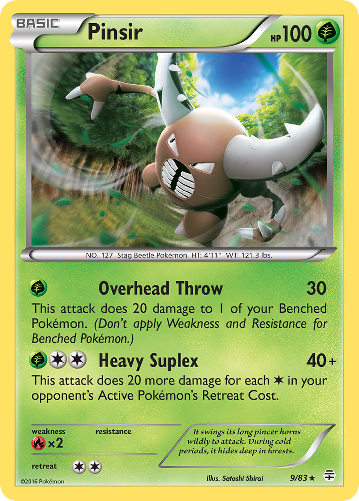 Pinsir (9/83) [XY: Generations] Pokémon