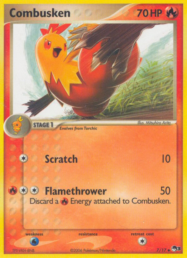 Combusken (7/17) [POP Series 3] Pokémon