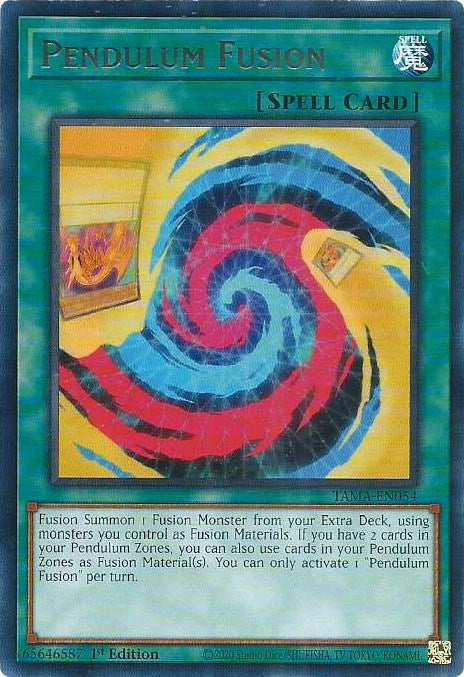 Pendulum Fusion [TAMA-EN054] Rare Yu-Gi-Oh!