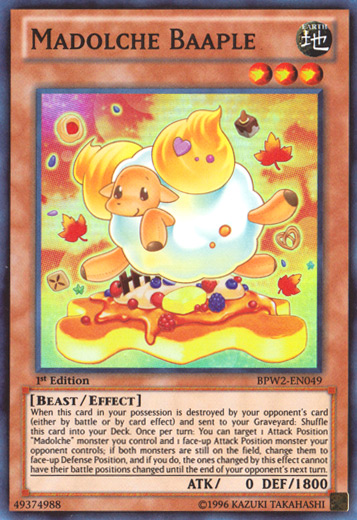 Madolche Baaple [BPW2-EN049] Super Rare Yu-Gi-Oh!