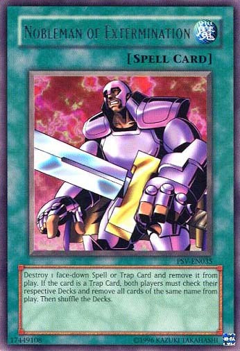 Nobleman of Extermination [PSV-EN035] Rare Yu-Gi-Oh!