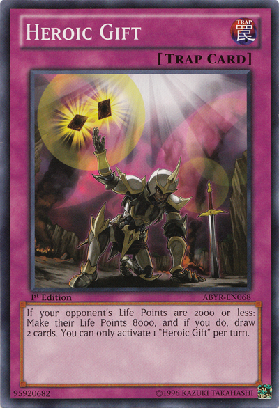 Heroic Gift [ABYR-EN068] Common Yu-Gi-Oh!