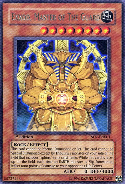 Exxod, Master of the Guard [SD7-EN001] Ultra Rare Yu-Gi-Oh!