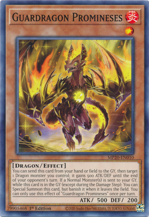 Guardragon Promineses [MP20-EN010] Common Yu-Gi-Oh!