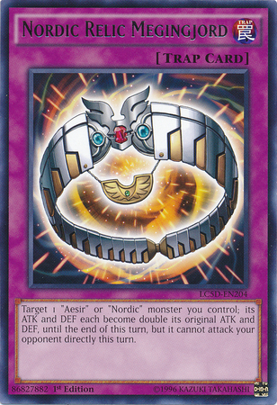Nordic Relic Megingjord [LC5D-EN204] Rare Yu-Gi-Oh!