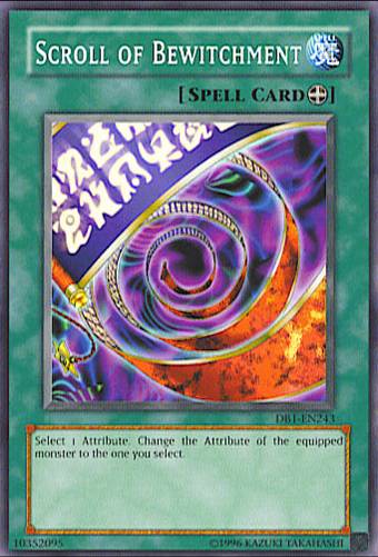 Scroll of Bewitchment [DB1-EN243] Common Yu-Gi-Oh!