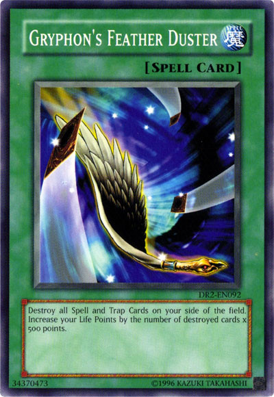 Gryphon's Feather Duster [DR2-EN092] Common Yu-Gi-Oh!
