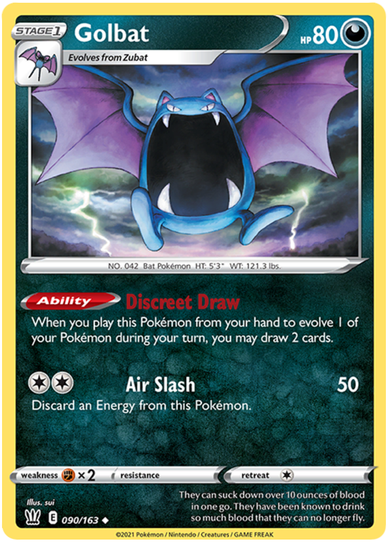 Golbat (090/163) [Sword & Shield: Battle Styles] Pokémon
