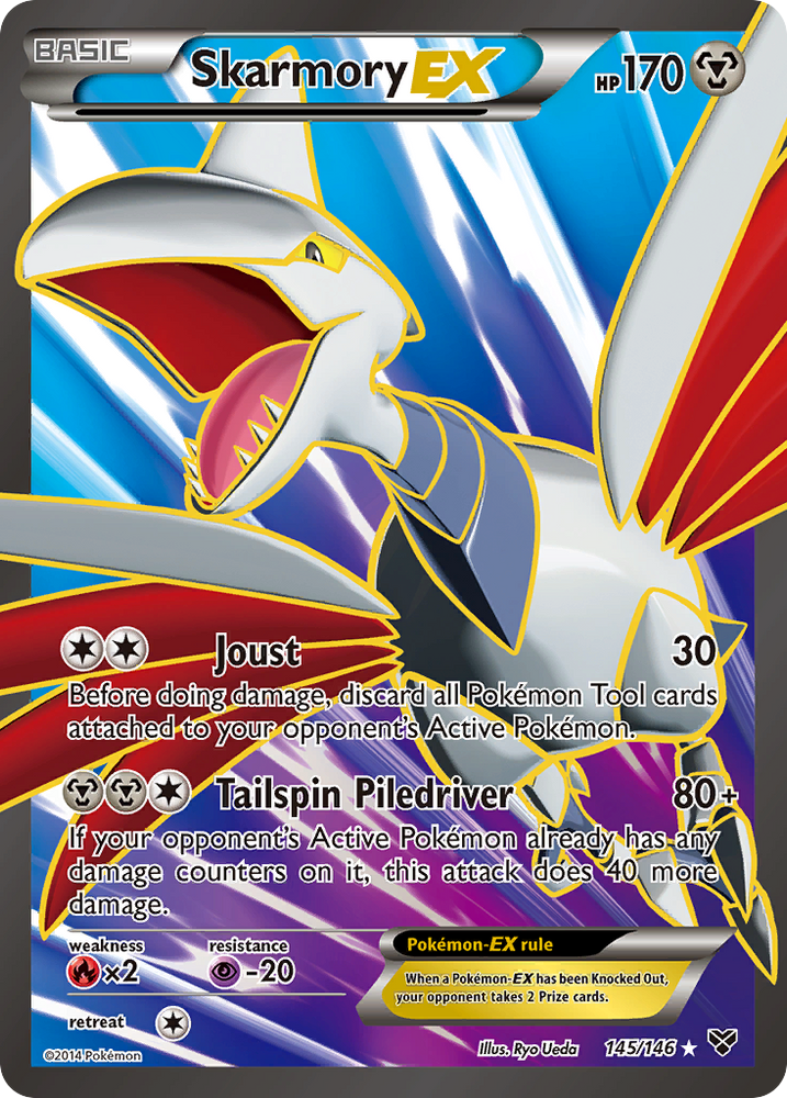 Skarmory EX (145/146) [XY: Base Set] Pokémon
