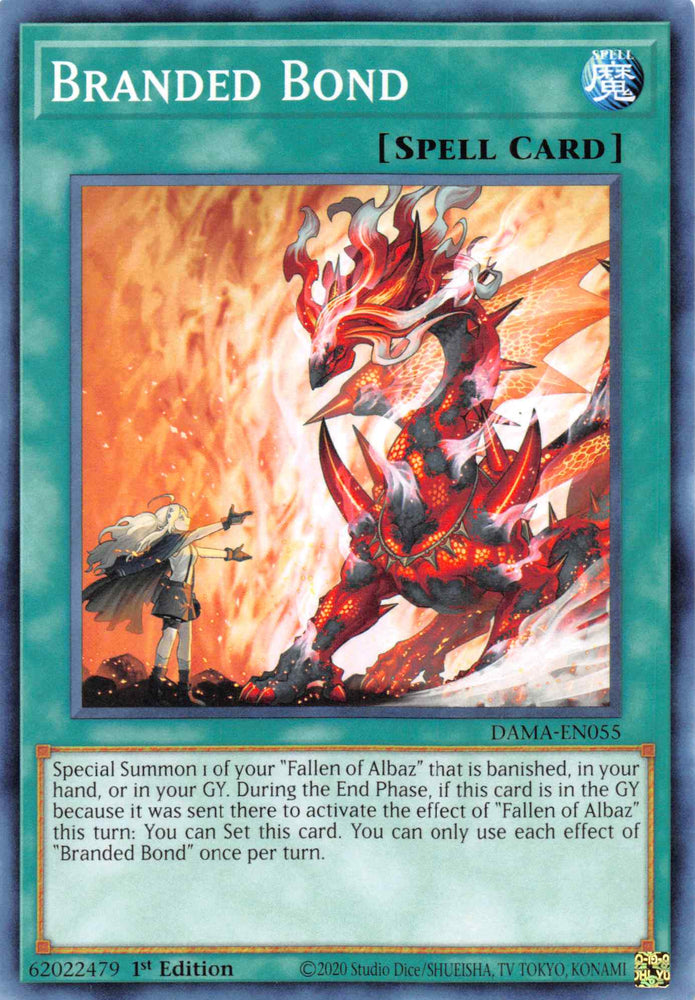 Branded Bond [DAMA-EN055] Common Yu-Gi-Oh!
