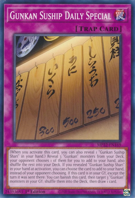 Gunkan Suship Daily Special [MP22-EN169] Common Yu-Gi-Oh!