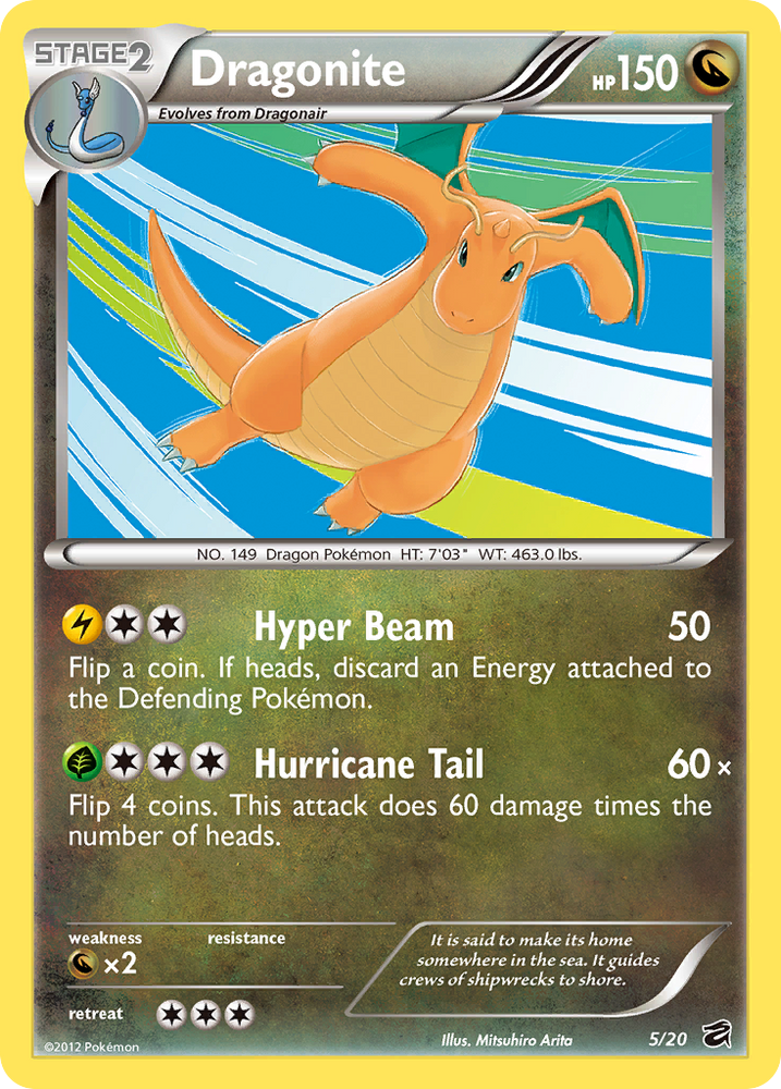 Dragonite (5/20) [Black & White: Dragon Vault] Pokémon